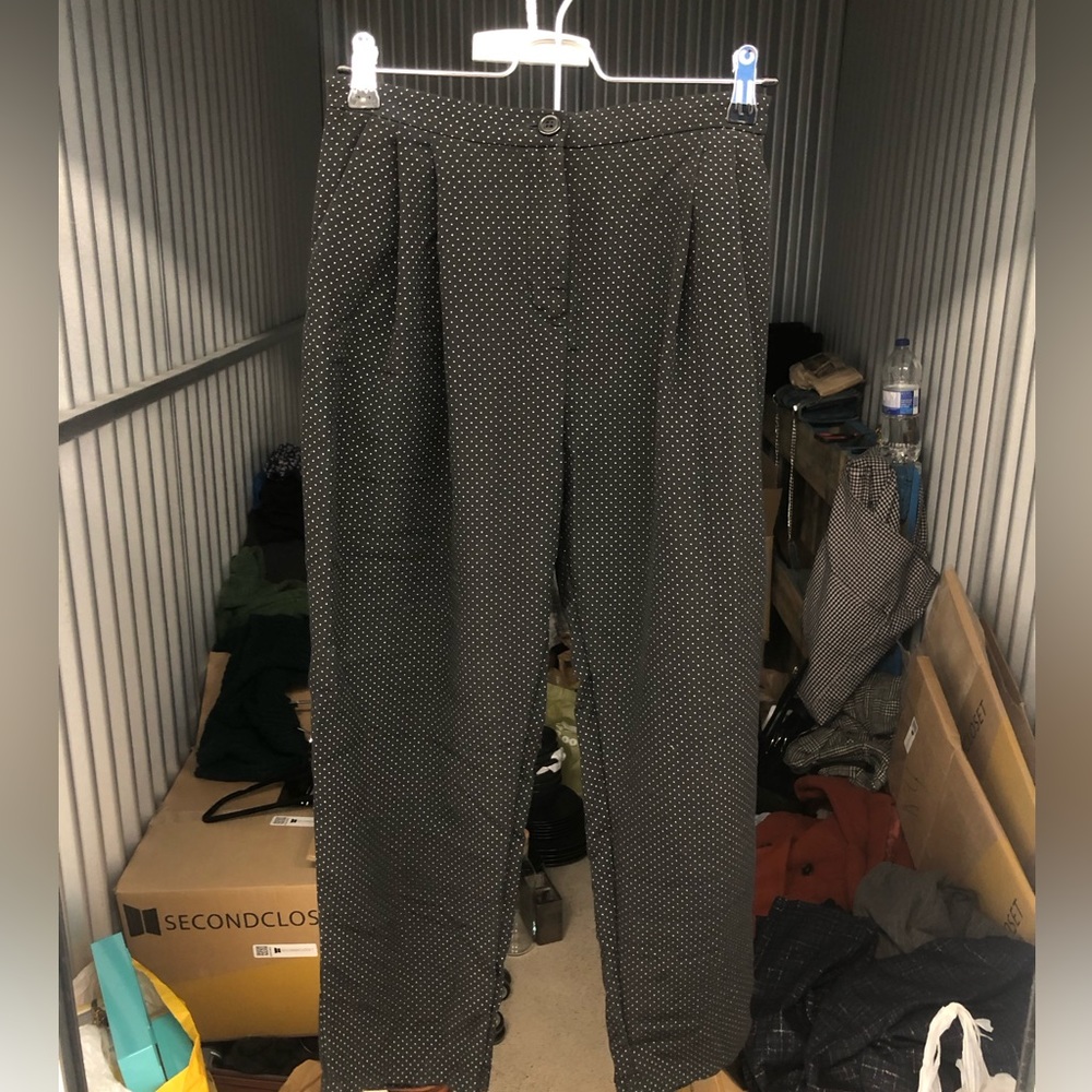 Polka dot black pants Monki